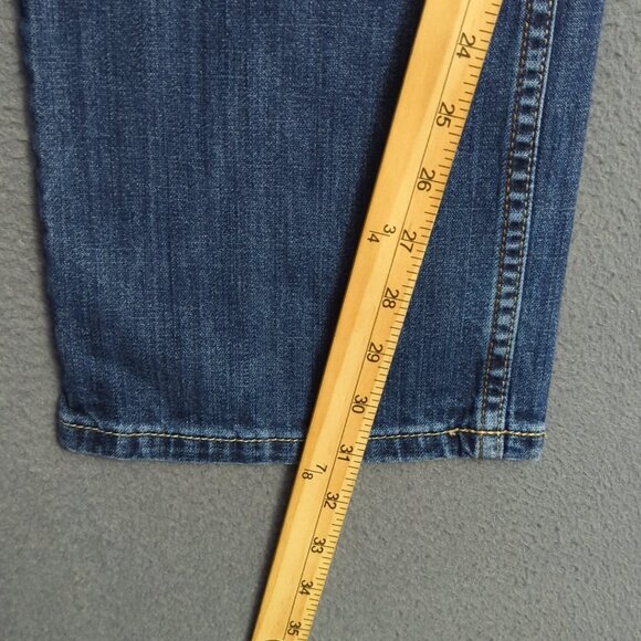 Cinch Jeans Men's 33x32 Blue Western Denim Silver Label Slim Straight Cowboy - Picture 6 of 11